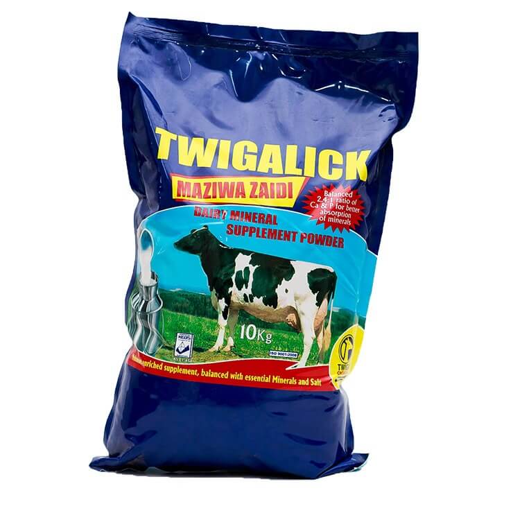 Dairy Cows Mineral supplements, TWIGALICK MAZIWA ZAIDI Twiga Chemical